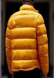 Men039s Down Parkas Winter yellow down jacket men039s Nocta designer coat back big thickened bread Jacket men and women fash7324998