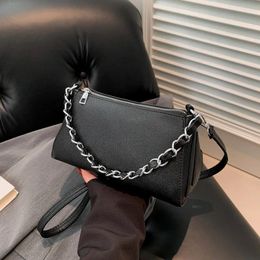 Waist Bags Women's Fashion Chain Small Bag For Women 2024 Winter Versatile Korean Style Shoulder Messenger