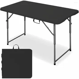 Camp Furniture AEDILYS Camping Table Black