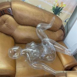 Other Health & Beauty Items 2023 Inflatable Female Cloth Head Dress Art Mannequin Transparent Whole Inflation Shooting Maniqui For Y D Dhu5E