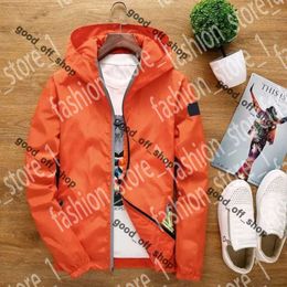 Stones Moda Pedras Ilha Jaqueta Compagnie Cp Jaqueta Outerwear Treino Emblemas Zipper Camisa Jaqueta Solta Estilo Primavera Homens Top Oxford Portátil Cp Stone Rose 42