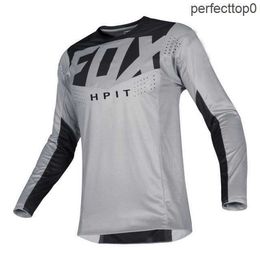 Men's T-shirts 2022 Summer Mens Moisture Wicking Spring Sports Shirt Alphabet Cycling Clothes Hpit Foxx Speed Lowering Long Sleeve