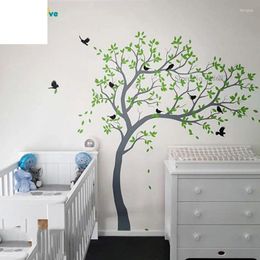 Wall Stickers Colorful Tree Sticker Nursery Decal Kids Baby Room Decor Removable BB018