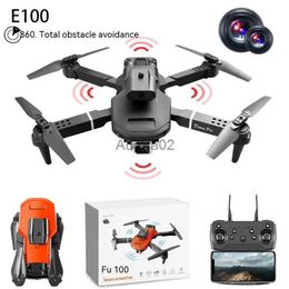 Drones E99pro Upgrade Remote Control Folding Intelligent Four Sided Obstacle Avoidance 4k High Definition Aerial Camera Drone YQ240217