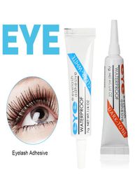 50PCS Whole Black Clear False eyelash glue Adhesive Waterproof Strong Makeup Strip Eyelash Glue Stick Eye Makeup Tool Dr8368203