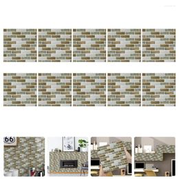 Wall Stickers 10 Sheets Of Bedroom Tile Decorative Household