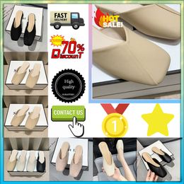 Designer Casual Platform Slides Slippers Men Woman anti slip wear-resistant Fashion French style breathable super soft soles sandals Flat Summer Beach Slipper