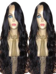 u Part Wigs Remy Peruvian Body Wavy Upart Wig Side Part Unprocessed Virgin Hair u Part Human Hair Wigs For Black Women73336236750441
