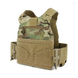 Hunting Jackets Ape Force Gear FCSK Plate Carrier 2.0 Fit D3M 4 Chest Rig MC Multi Camo(051735)