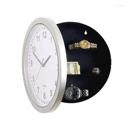 Wall Clocks 2X Clock Safe Secret Safes For Stash Money Cash Jewellery