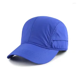 Ball Caps Cap Men Summer UV Protection Quick Dry Dad Hat Curved Bill Breathable Sun Beach Accessory For Women Outdoor Sports