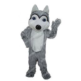 New style FRIENDLY HUSKY Mascot Costumes Halloween Cartoon Character Outfit Suit Xmas Outdoor Party Outfit Unisex Promotional Advertising Clothings