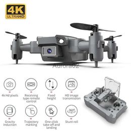 Drones Rc Quadcopter Mini ESC 4-Axis Obstacle Avoidance Aerial Photography HD 4K Dual-Camera Aircraft Doron Helicopter YQ240217
