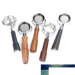 Tampers 58Mm Portafilter Wood Coffee Hine Bottomless Philtre Holder For Expobar Wooden Handle Accessory E61 Drop Delivery Home Garden K Dh7Ji