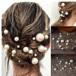 Hair Clips Stick Hairgrips Hairpins 20pcs Sets Wedding Accessories For Women Handmade Party Gift Drop M113