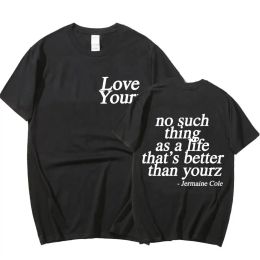 Rapper J Cole Love Yourz Oversized T Shirt Women Men Summer Fashion O-neck Short Sleeve Funny Tshirt Graphic Tees Streetwear