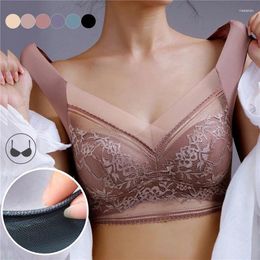 Bras Sexy Seamless Lace Underwear Bra For Women Push Up Top Women's Plus Size Bralette Large Brasier Without Underwire
