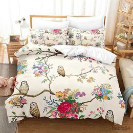 Bedding sets Floral Bedding Bedroom Rose Duvet Cover Set Queen Bedding Set King Size Comforter Set Bed Cover Set Comforter Bedding Sets