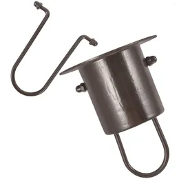 Garden Decorations Rain Chain Hook Bolts Gutter Adapter Major Iron Parts Adapters Supplies Drainer Installation