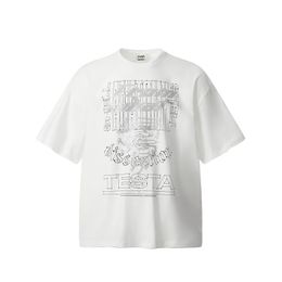 Vintage T-Shirt Graphic T Shirt Men Cotton Casual Streetwear 24ss