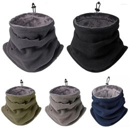 Bandanas Face Mask Winter Warm Ski Headwear Cold-proof Polar Fleece Neck Tube Ear Warmer Sport Scarf