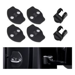 Car Doors Car Doors Door Lock Protector Er Stopper Latche For Tesla Model 3 Y Accessories Drop Delivery Mobiles Motorcycles Parts Exte Dhc17