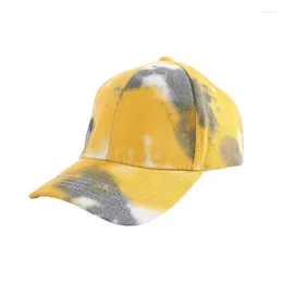 Ball Caps Tie Dye Adjustable Shade Men Summer Dad Hat Spring Sun Protection Outdoor Snapback Baseball Cap