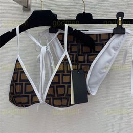 Badebekleidung Frau Bikini Mode One-Stück Anzüge Badeanzug Rückenfreier Badebadety sexy Badeanzug Modedesigner Damen Kleidungsgröße S-XL