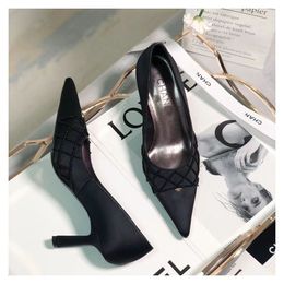 Backless high-heeled women's sandals, luxury bag foot leather dress shoes Paris designer 6 cm, sandals 5.5 cm small heel square toe ankle strap party shoes