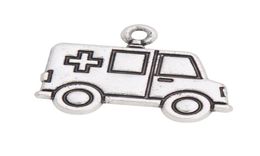 Whole Alloy Vintage Ambulance Car Shape Charms Medical Nurse Doctor Theme Jewlery Charms 1822mm AAC10537024948