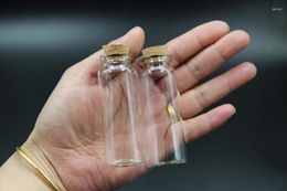 Bottles 50pcs 30 80mm 40ML Clear Glass Jars Containers Food Storage Cereals Candy Tea Box Home Wedding DIY Terrarium
