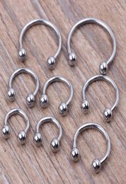 50pcslot Stainless Steel Nose Body Piercing Jewelry Nose Ring Jewelry Plastic Nose Rings Piercings9998379