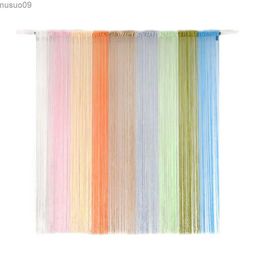 Curtain String Curtains Patio Net Fringe for Door Fly Screen Windows Divider Cut To Size