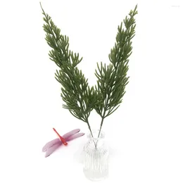 Decorative Flowers Year Garland Making For Wedding Pine Branches Christmas Tree Accessories Artificial Plants Green Leaf