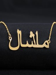 Custom necklacestainless steel arabic necklace gold arabic necklacepersonalized name necklace jewelry5609286