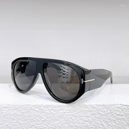 Sunglasses High Quality Vintage Retro Oval Folding Design For Men And Women Large Square Glasses