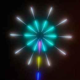 Fireworks LED Strip Lights Festoon Wedding Party Decoration Bluetooth Music Controller RGB Lamp Room Decor Light Strips 240127