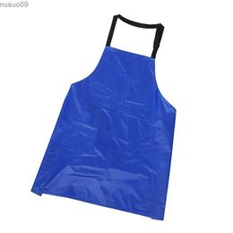 Aprons Beauty Salon Hairdressing Apron Waterproof Working Clothes Multi-Use Front Lagre Pockets Protective Household Kitchen Pinafore