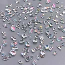 Nail Art Decorations Translucent Sparkling Mini Rhinestone Colourful Mixed Shaped Glitter Zircon Decoration Manicure Tool DIY Shiny Accessory