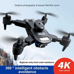 Drones S69 UAV Cross-border High-definition 4K Dual-camera Aerial Photography Four-axis Aircraft Fixed Altitude Remote Control YQ240217