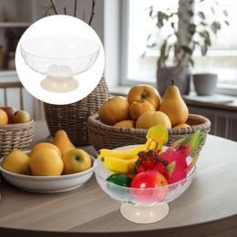 Dinnerware Sets Fruit Tray Dry Plate Dessert Holder Draining Footed Bowl Appetizer Serving Snack Cake Based Candy Fruits