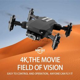 Drones 2023 New Mini Drone 4k 1080p 480p Hd Camera Wifi Fpv Air Pressure Altitude Hold Black And Gray Foldable Quadcopter Rc Dron Toy YQ240217
