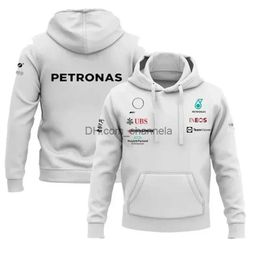 Men's Hoodies Sweatshirts Mens racing team 3D printed hooded sweatshirt breathable jacket F12023 T240217