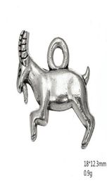 Antique Silver Plated Billy Goat Capricorn Charms DIY Nature Jewellery Making for Bracelet or Necklace3056385