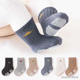 Kids Socks 3 Pairs Korean Kids Soft Fashion Cartoon Socks Baby Middle Tube Stockings Long Socks for Infant Toddler Boys Girls Casual Socks