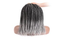 7 Packs 16inch 30standspack Senegalese Crochet Braids for Black Women High Temperature Fiber Synthetic Braiding Hair Extens84483447038105