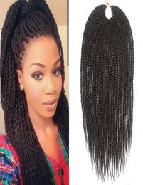 18Inch 30RootsPack Crotchet Braids 13 Colours Synthetic Senegalese Crochet Hair Extensions4875958