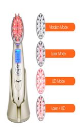 Electric Laser Hair Growth Comb Anti Loss Treatment Infrared RF Nano Red Light Vibration Scalp Massage Brush 469401993