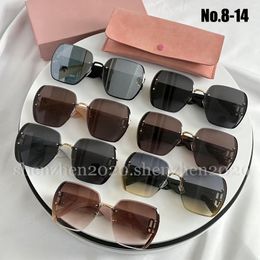 Premium Fashion Sunglasses Women's Sunglasses 2Styles with Box Letters Logo