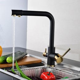 Kitchen Faucets Cold Philtre Faucet Quality Brass Sink Mixer Tap Deck Mounted Drinking Pure